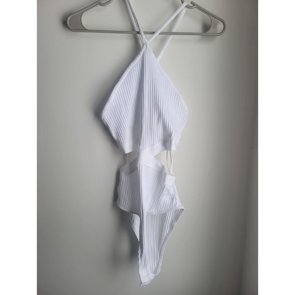 White ZARA Medium M Bodysuit